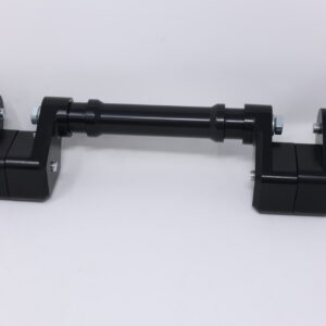 TKI 1 INCH OFFSET 4 WHEEL AXLE KIT - (02) BLACK