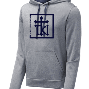 tki original logo hoodie h true navy
