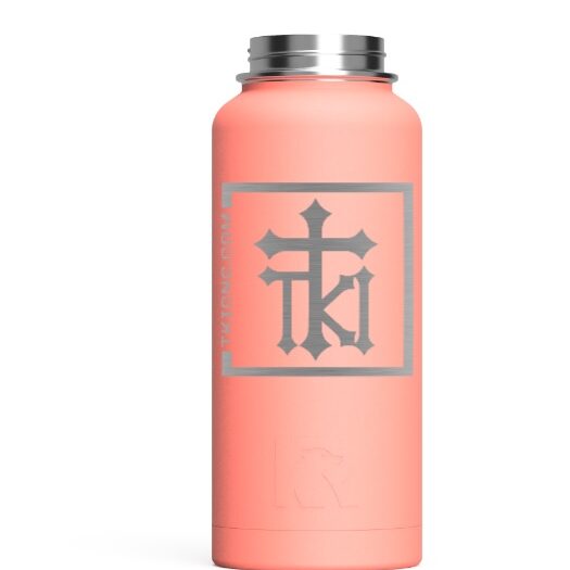 32 Ounce Water Bottle - Coral