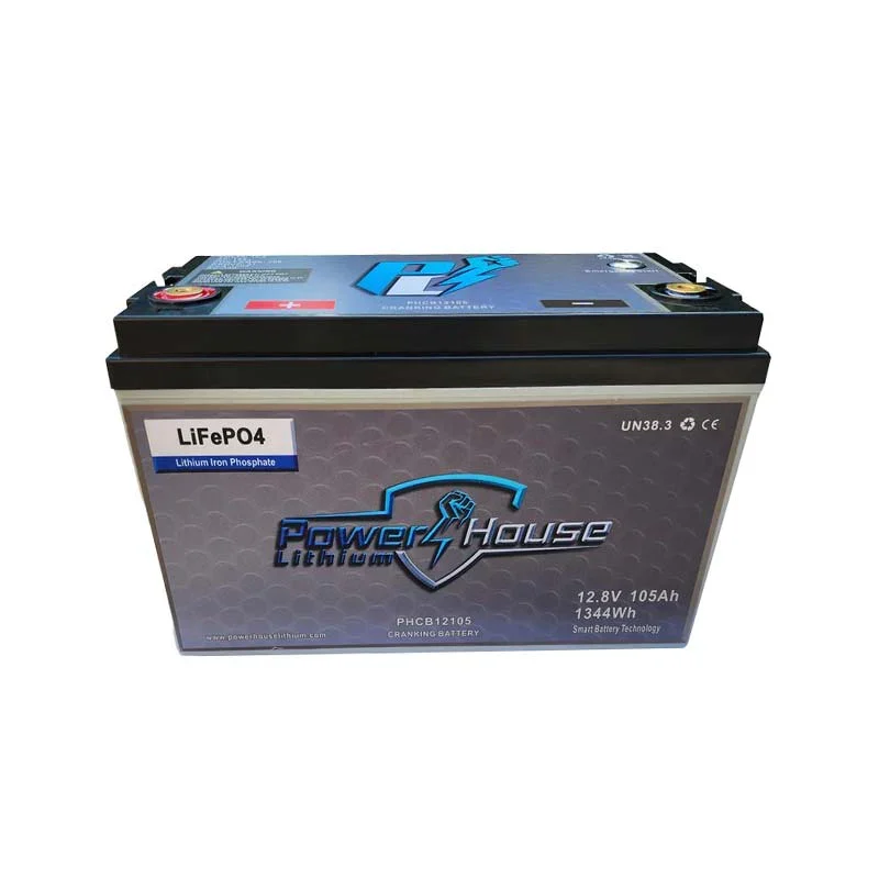 Powerhouse-Lithium-12V-105AH-Cranking-Battery-with-Emergency-Start-PHCB12105
